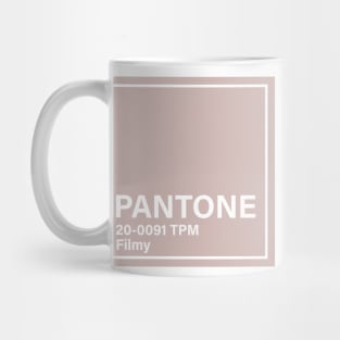 panton 20-0091 TPM Filmy Mug